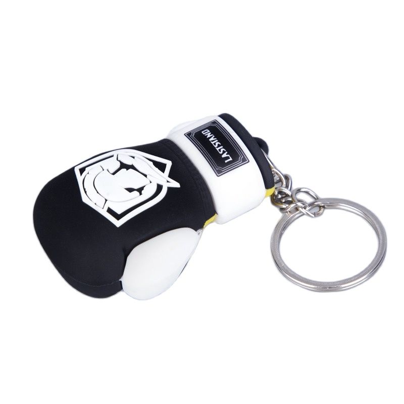Boxing Glove Set - 新しいボクシンググローブキーホルダー メンズ パンチミニサンドバッグメッキスポーツキーリング キーホルダー 愛好家向けギフト 卸売