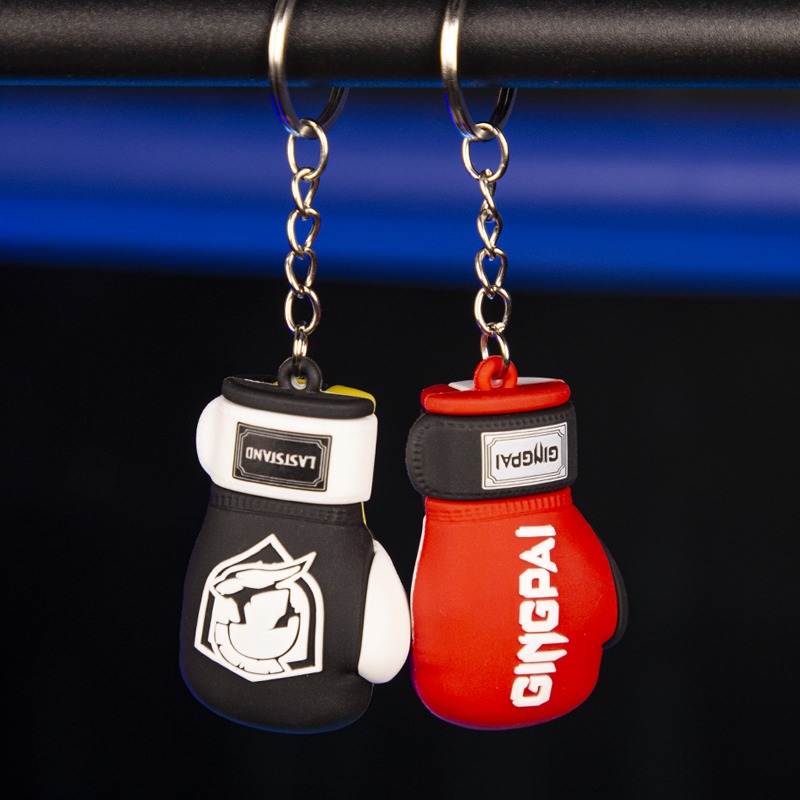 新しいボクシンググローブキーホルダー メンズ パンチミニサン - Boxing Glove Set のレビューと価格
