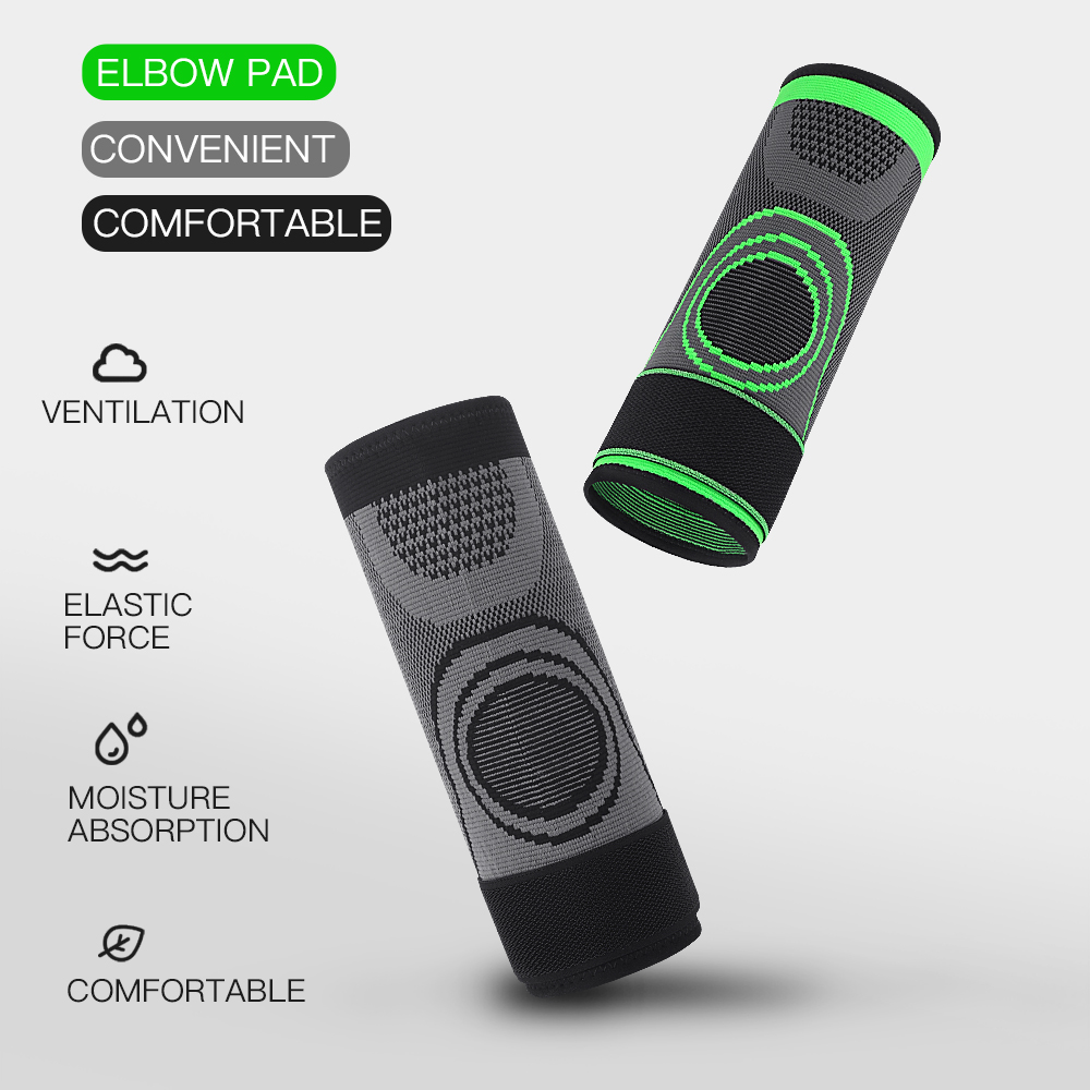 1PC アームサポート圧縮スリーブ肘ブレースサポートプロテク - Tennis Elbow Brace のレビューと価格
