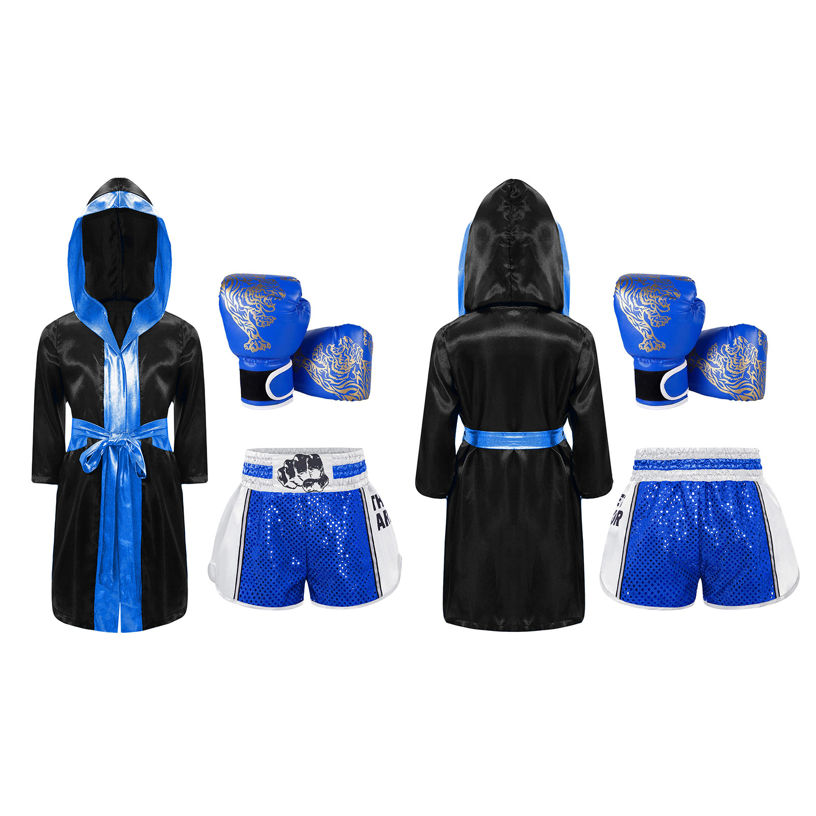 ボクシング衣装 ハロウィン コスプレ衣装 長袖 メタリックト - Boxing Glove Set のレビューと価格