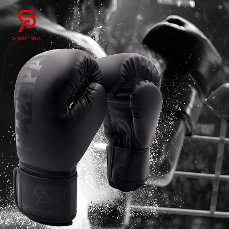 男性と女性のためのボクシンググローブ,ムエタイ,サンダ,フリ - Boxing Glove Set のレビューと価格