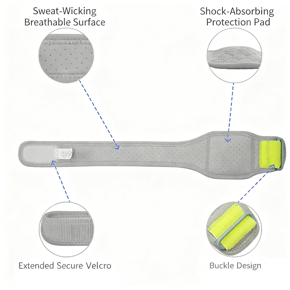 1PC テニス肘ブレース 男女兼用、腱鞘炎用調節可能な肘スト - Tennis Elbow Brace のレビューと価格
