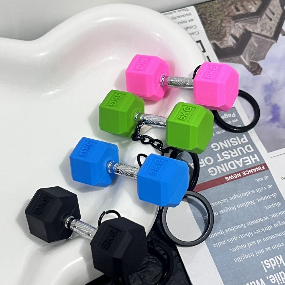 フィットネス機器ダンベルキーホルダー吊り下げ飾りバッグチャー - Sports Equipment Supplies のレビューと価格