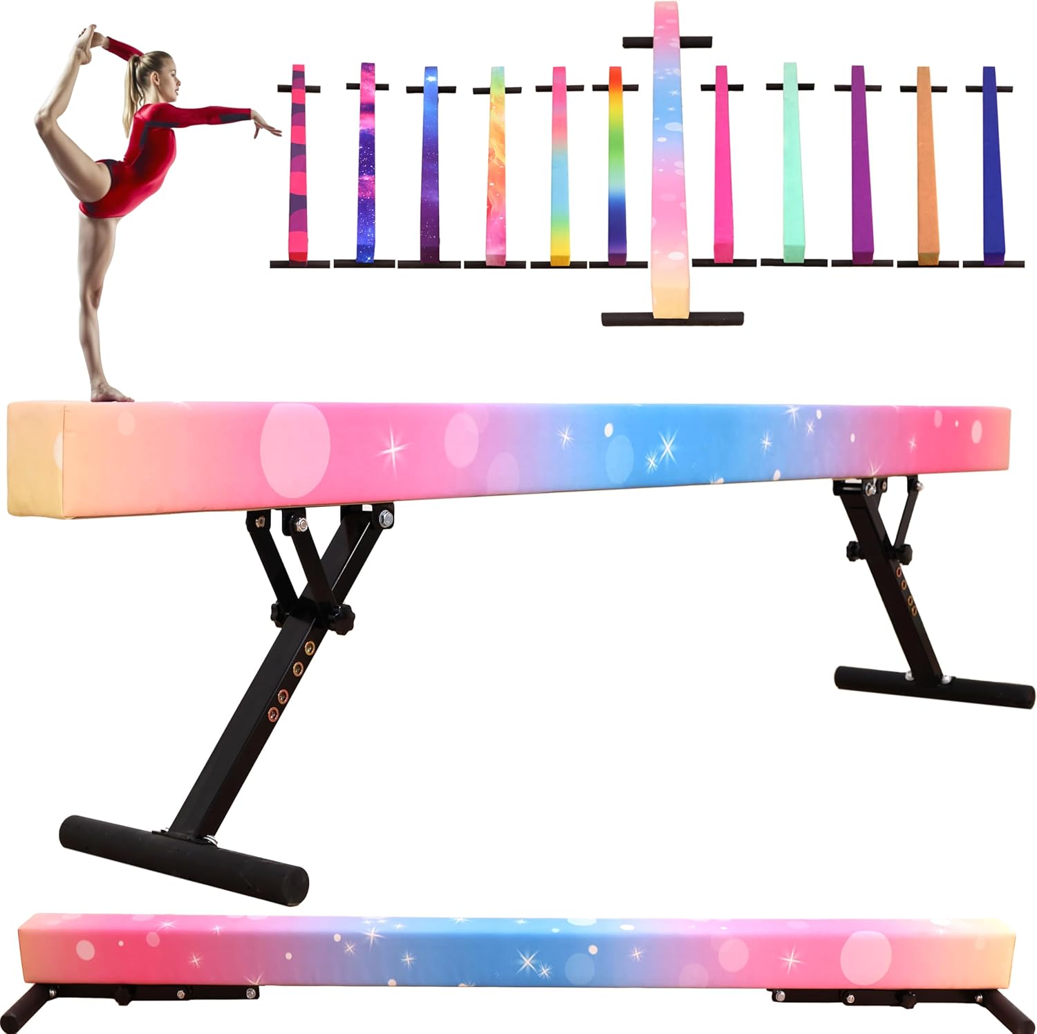 8フィート体操傾斜ボード、高さ調節可能（7～22インチ）、子 - Gymnastics Beam Floor のレビューと価格