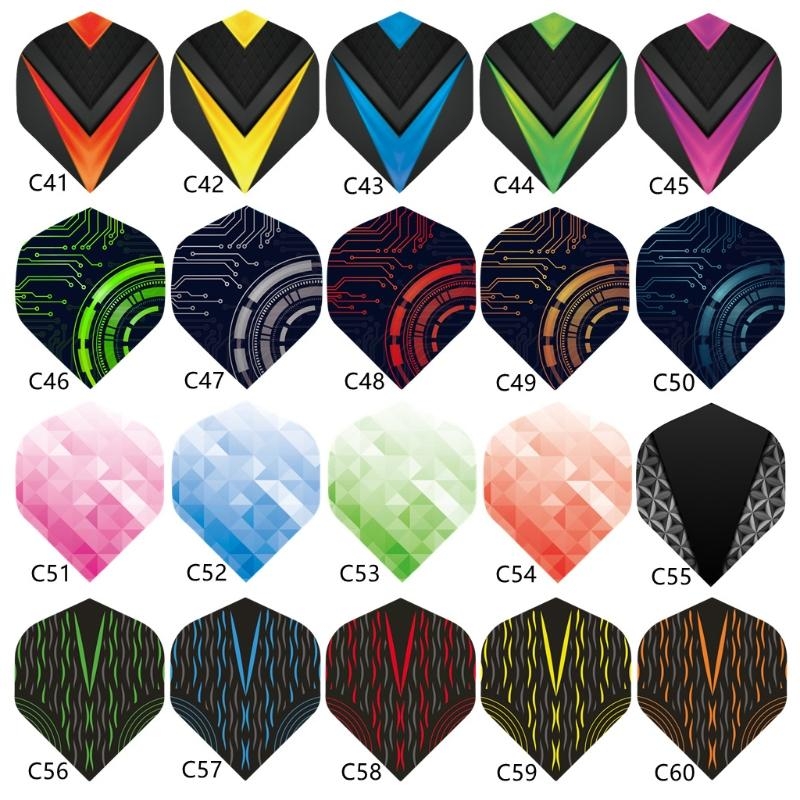30pcs/packフェザーテールウィングフライト屋外スポー - Sports Equipment In Flight のレビューと価格