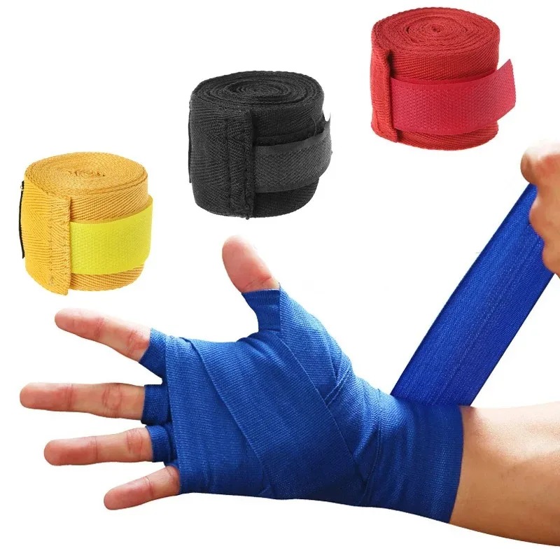 3 メートル/5 メートルボクシング包帯ラップ綿スポーツスト - Boxing Glove Set のレビューと価格