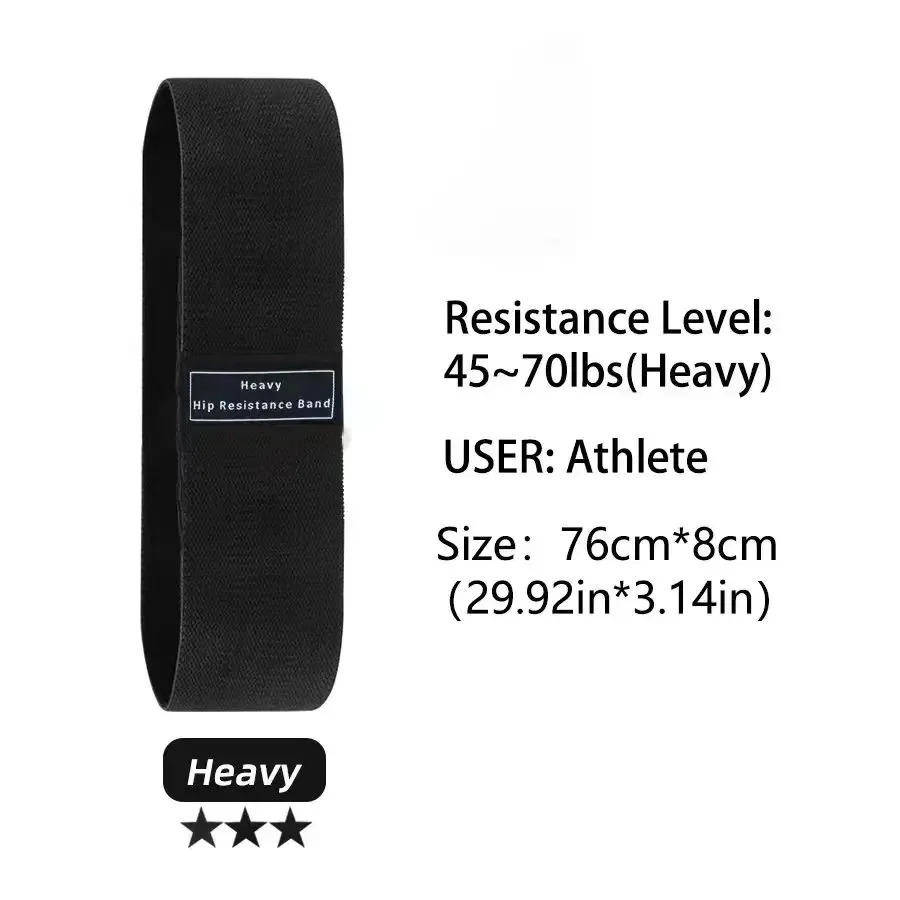 ファブリック抵抗ヒップブーティーバンド臀部太もも弾性トレーニ - Sports Equipment Supplies のレビューと価格