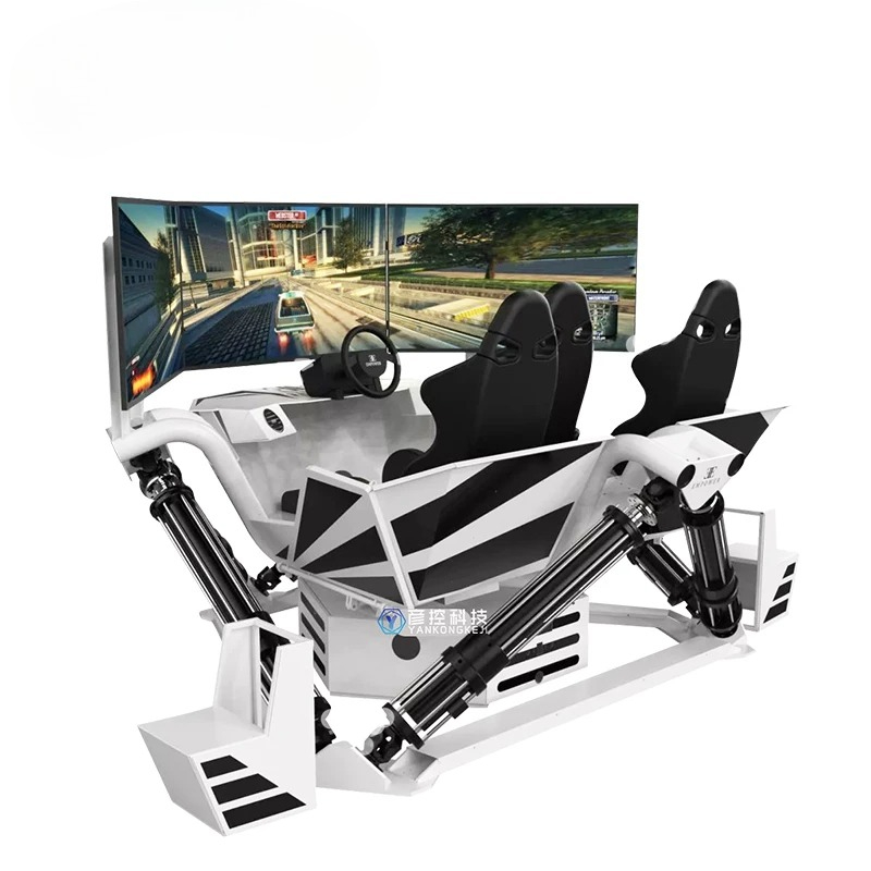 スポーツプラットフォーム運転シミュレーションVR三画面体感レ - Sports Equipment In Flight のレビューと価格