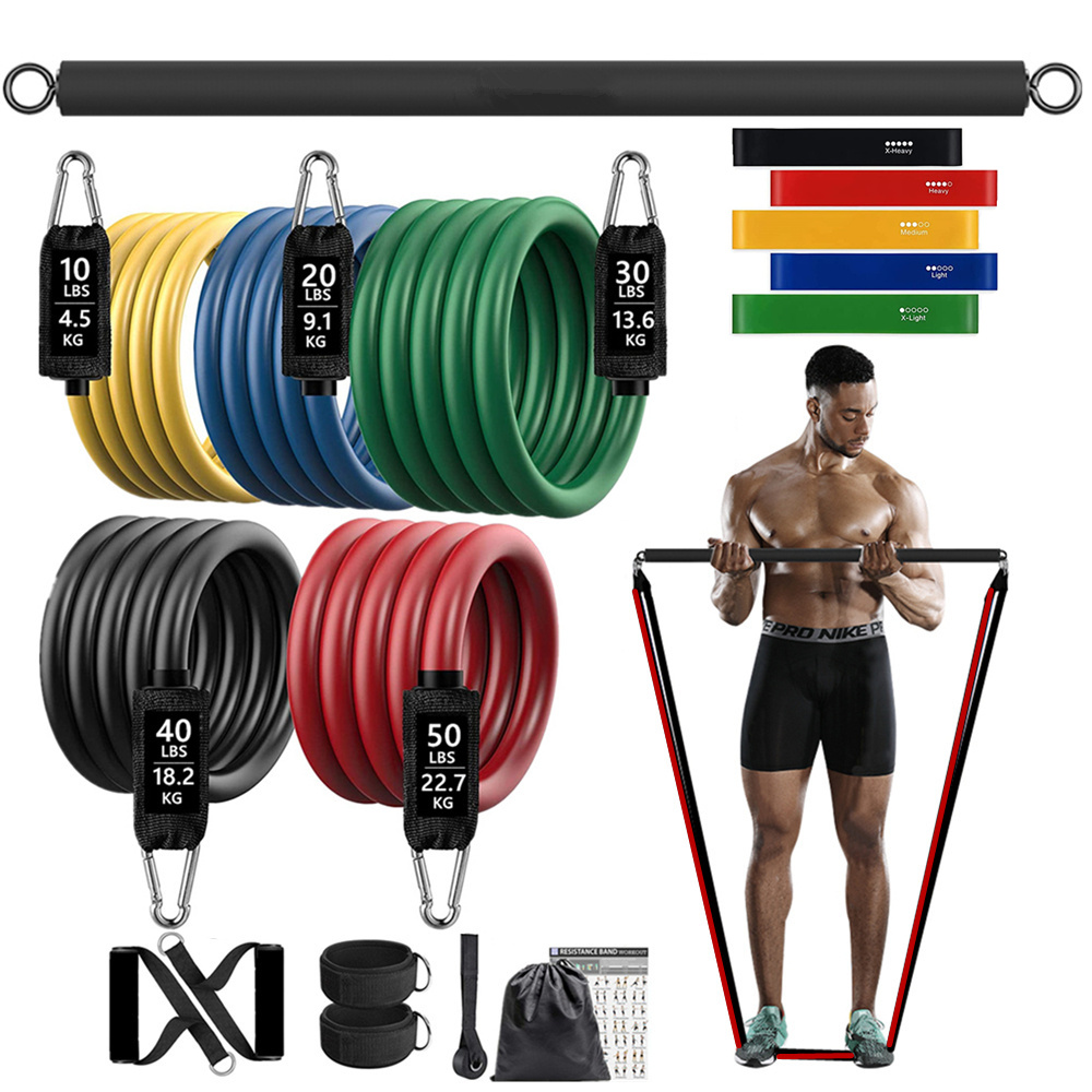 150ポンド フィットネス戦利品抵抗弾性バンドワークアウト  - Sports Equipment Supplies のレビューと価格